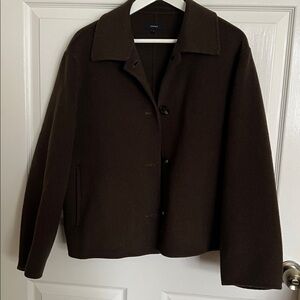 Soeur Gyoda Khaki Brown Button-Up Jacket